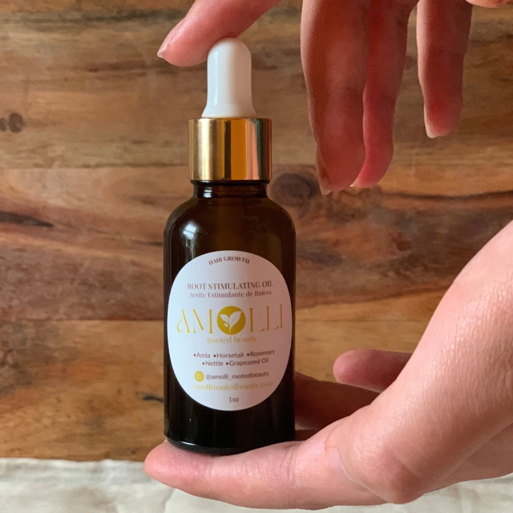Root Stimulating Oil – Aceite de Prelavado para Crecimiento – Growth & Glow Line