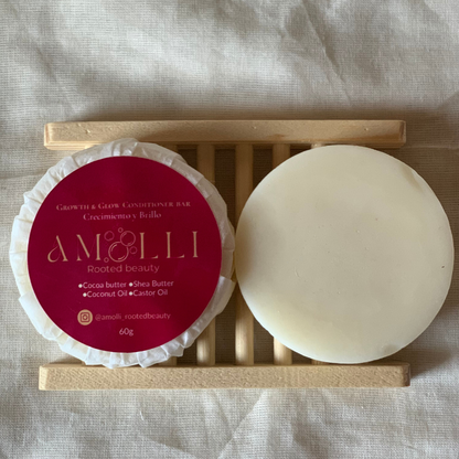 Growth & Glow Conditioner – Acondicionador Sólido