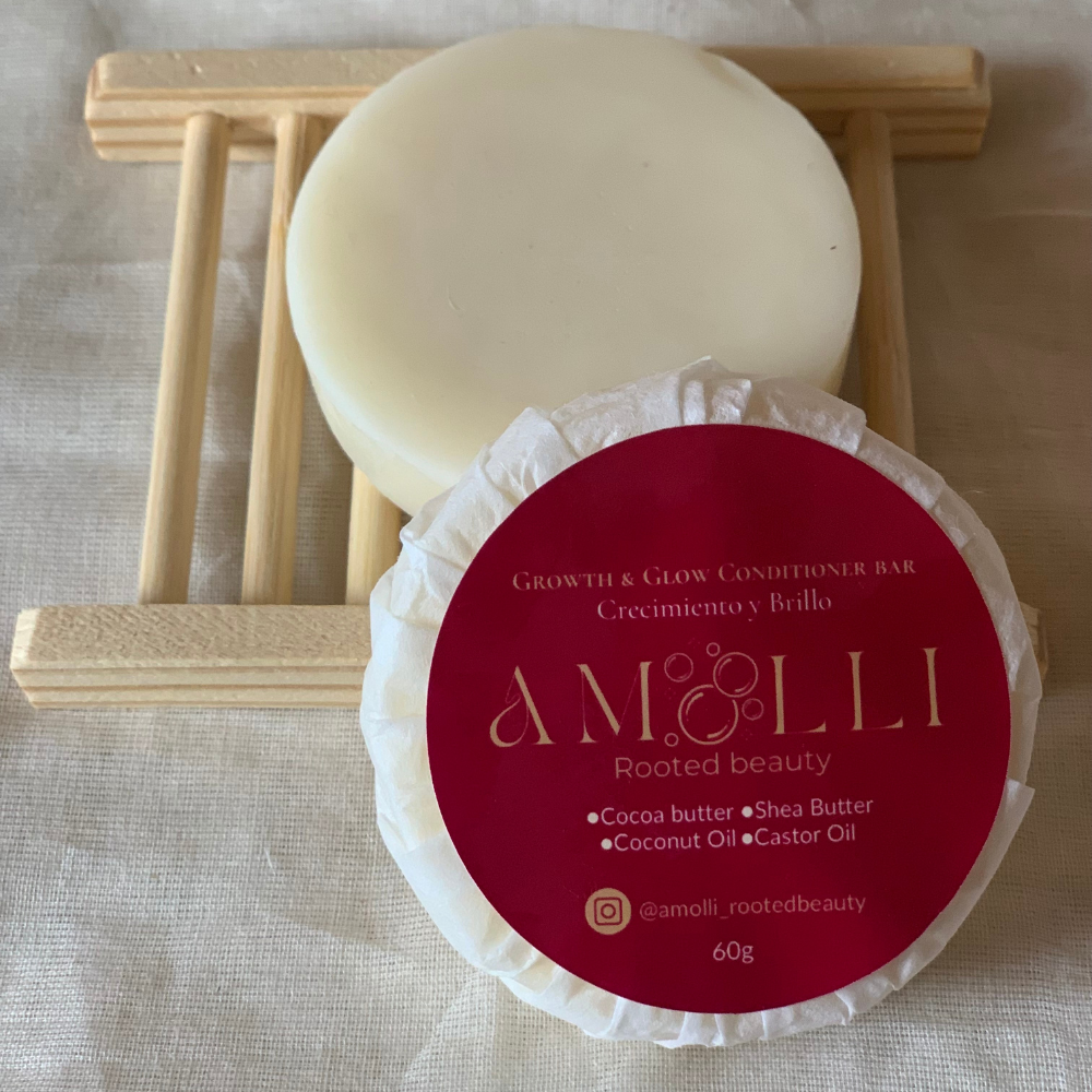 Growth & Glow Conditioner – Acondicionador Sólido