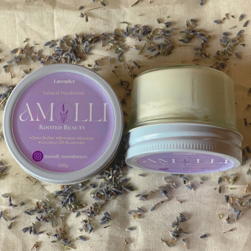 Desodorante Natural en Crema de Lavanda